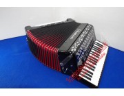 E.Soprani 37 key 96 bass  4 voice black piano accordion
